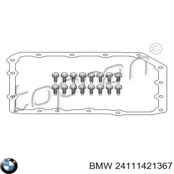Прокладка піддону АКПП BMW 24111421367 ціна, від 3.65 USD