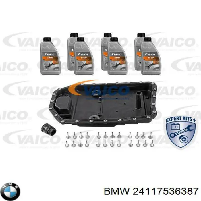 Фільтр коробки автомат BMW 24117536387 ціна, від 45.48 USD