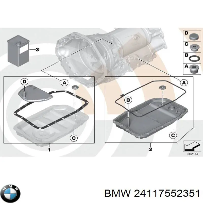 Пробка піддона АКПП TYB500040 Land Rover