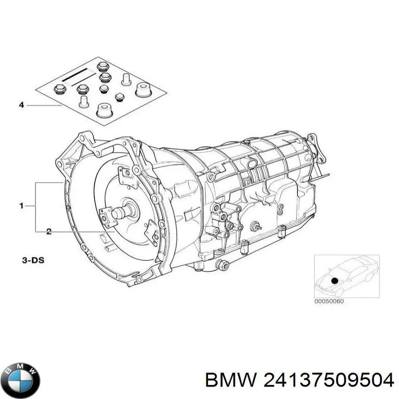 Купити 24137509504 BMW Сальник АКПП/КПП, вихідного/вторинного валу