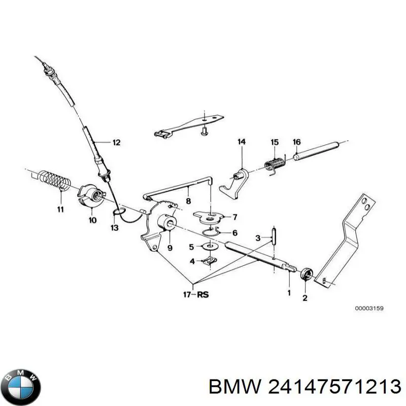 Купити 24147571213 BMW Сальник коробки передач