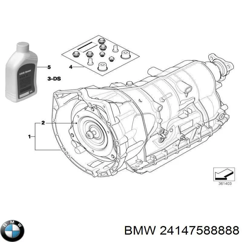  BMW 24147588888 ціна, від 16.47 USD