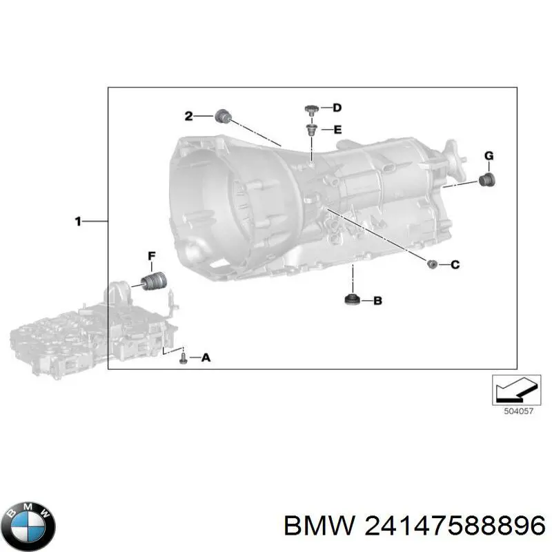 Роз'єм АКПП 501220929 ZF Parts