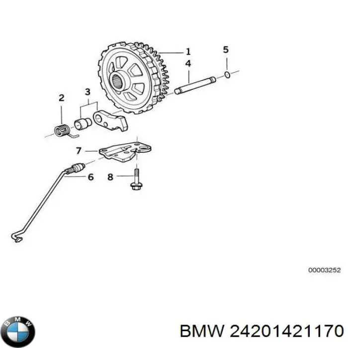 Купити 24201421170 BMW 