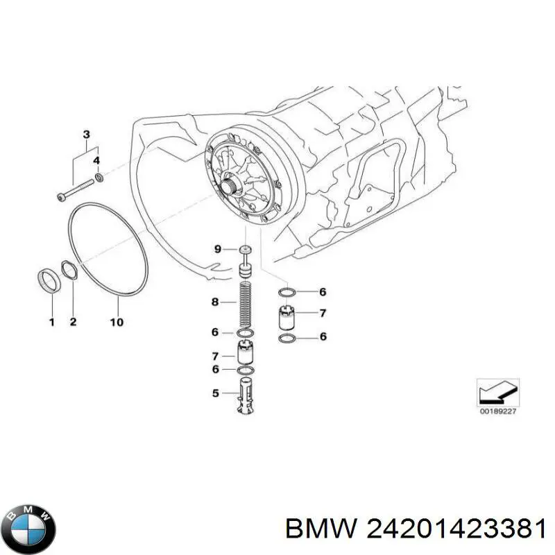  24201423381 BMW