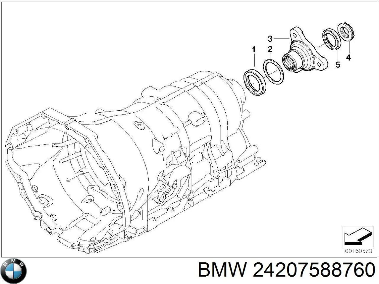  BMW 24207588760 ціна, від 59.53 USD