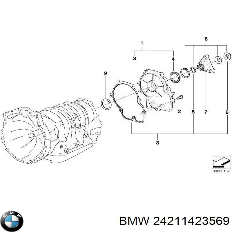 Купити 24217513337 BMW 