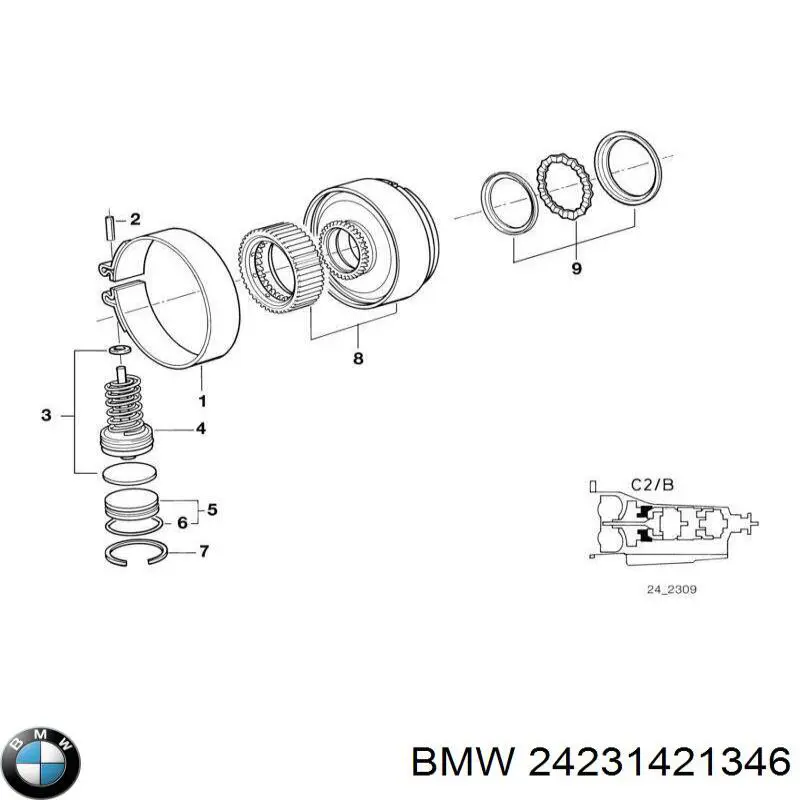  BMW 24231421346 ціна, від 57.01 USD