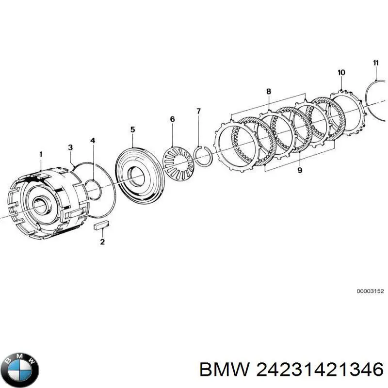  24231421346 BMW