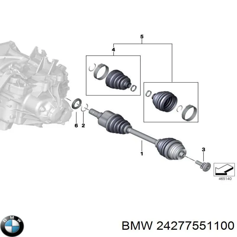  BMW 24277551100 ціна, від 4.97 USD