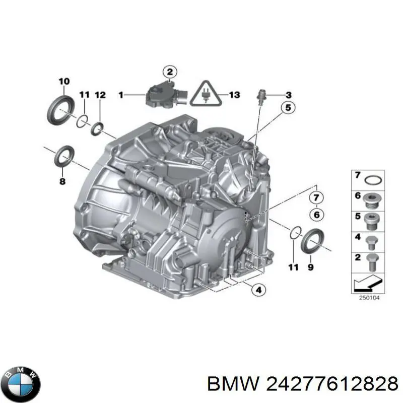  BMW 24277612828 ціна, від 40.96 USD