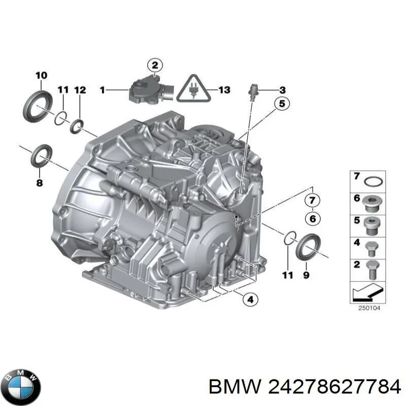  BMW 24278627784 ціна, від 34.15 USD