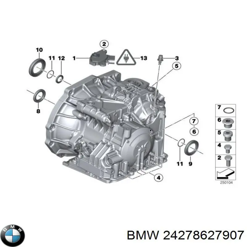  BMW 24278627907 ціна, від 3.07 USD