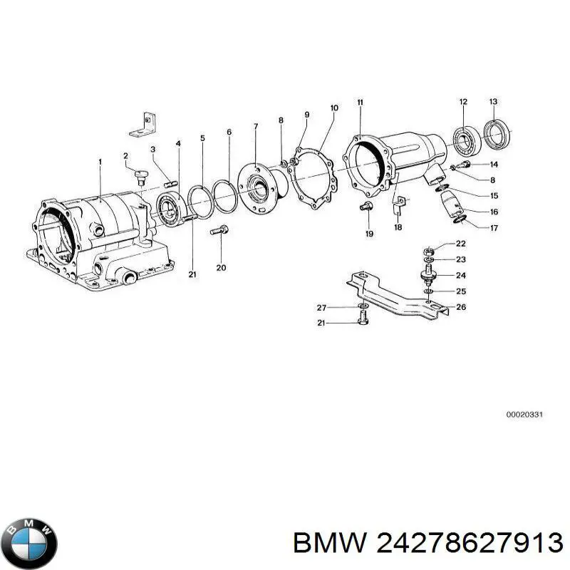 Купити 24278627913 BMW 