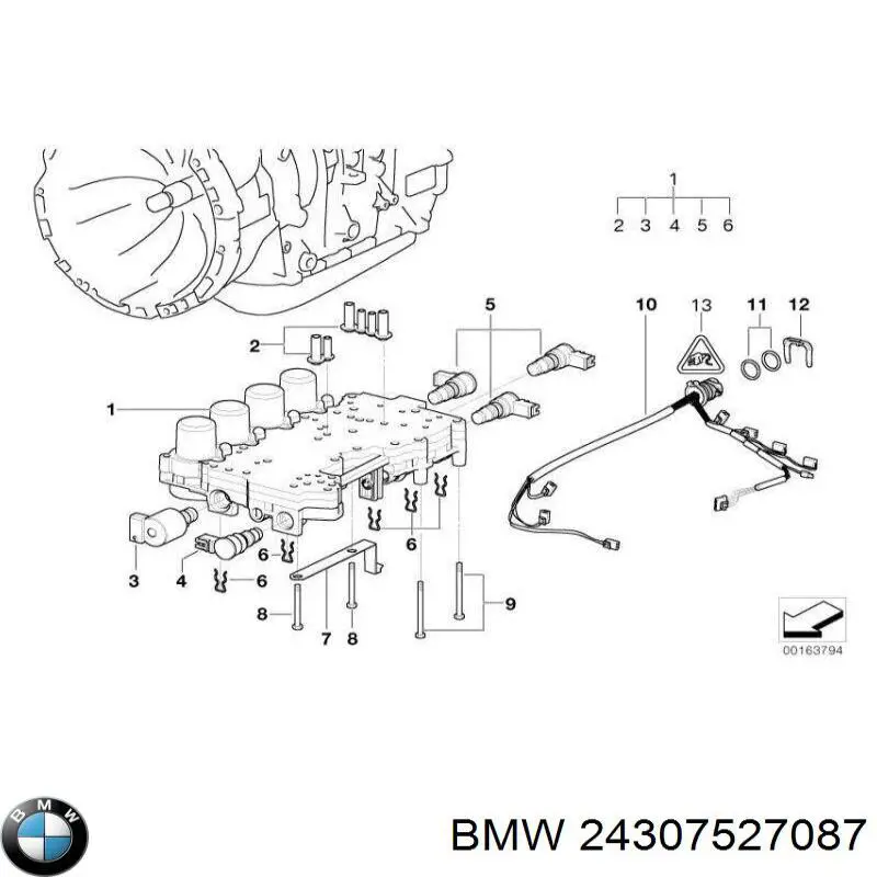  BMW 24307527087 ціна, від 1997.03 USD