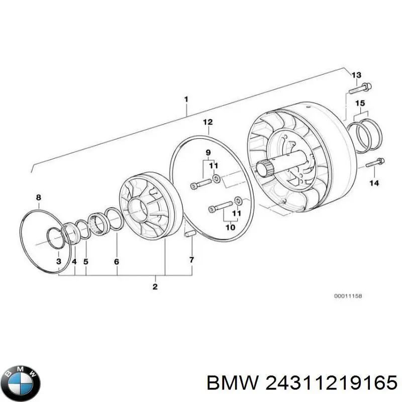 Купити 24311219165 BMW 