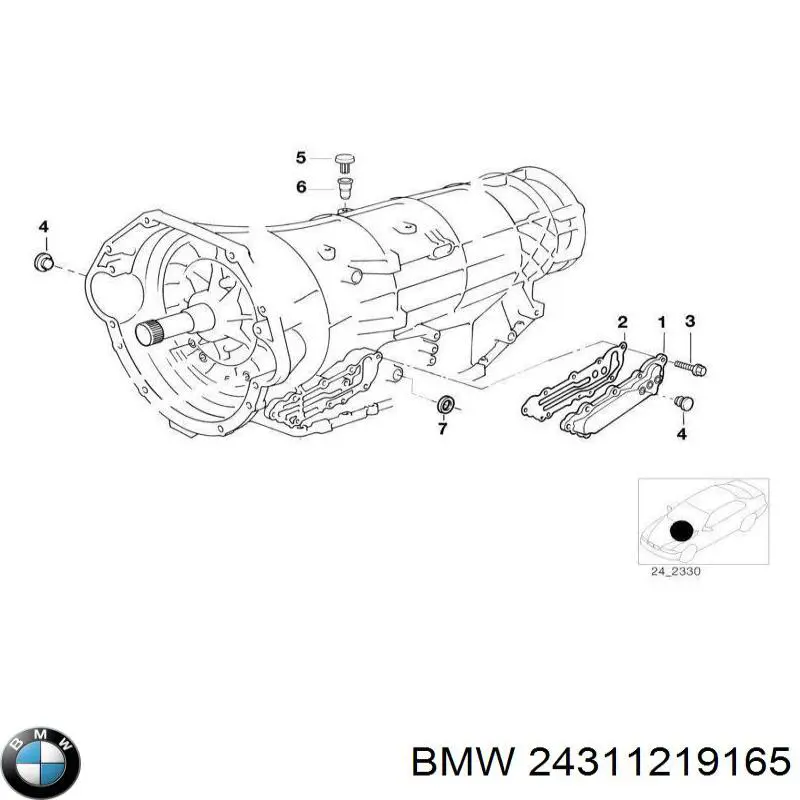  BMW 24311219165 ціна, від 4.99 USD