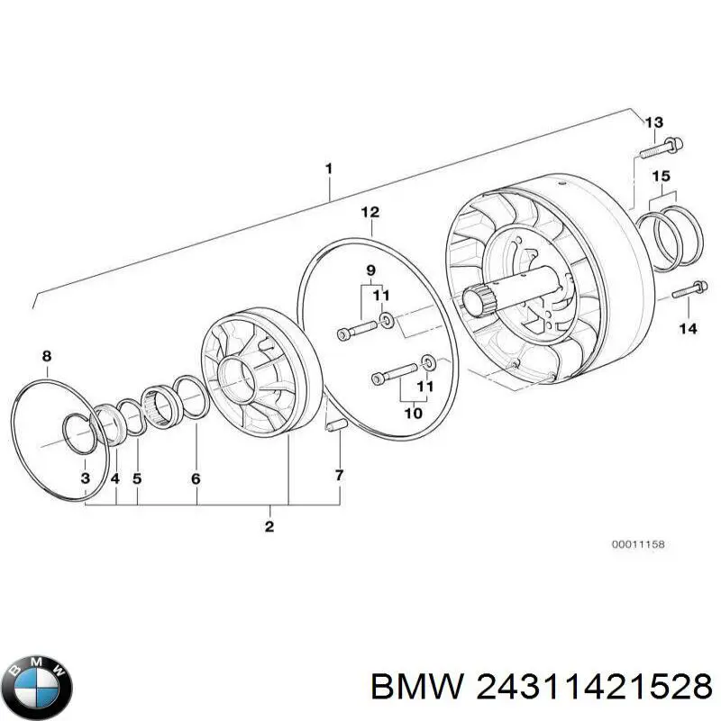 24311422422 BMW 