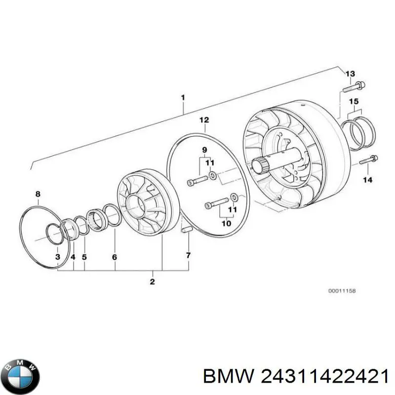  BMW 24311422421 ціна, від 140.61 USD