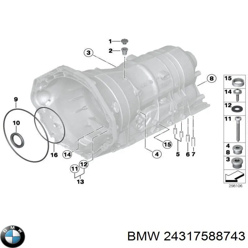 24317588743 BMW 