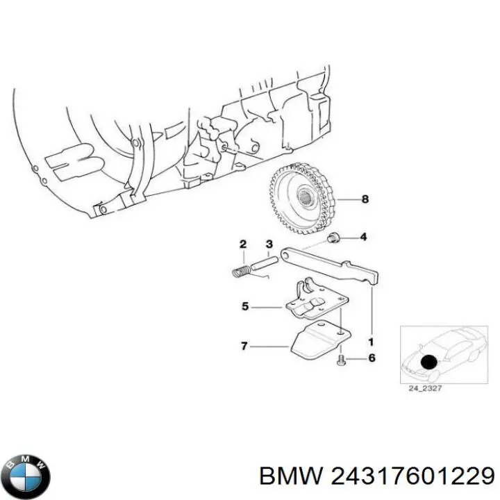 24317601229 BMW 