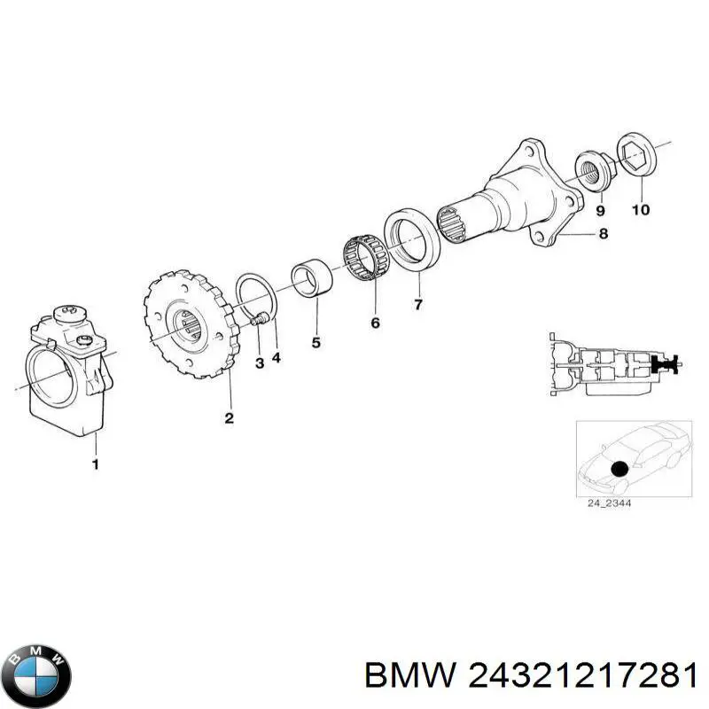Реле зарядки генератора BMW 24321217281 ціна, від 330.16 USD