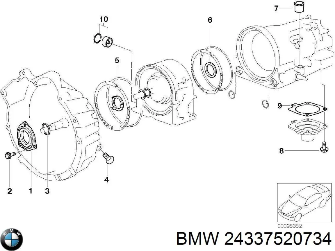 24337520734 BMW 