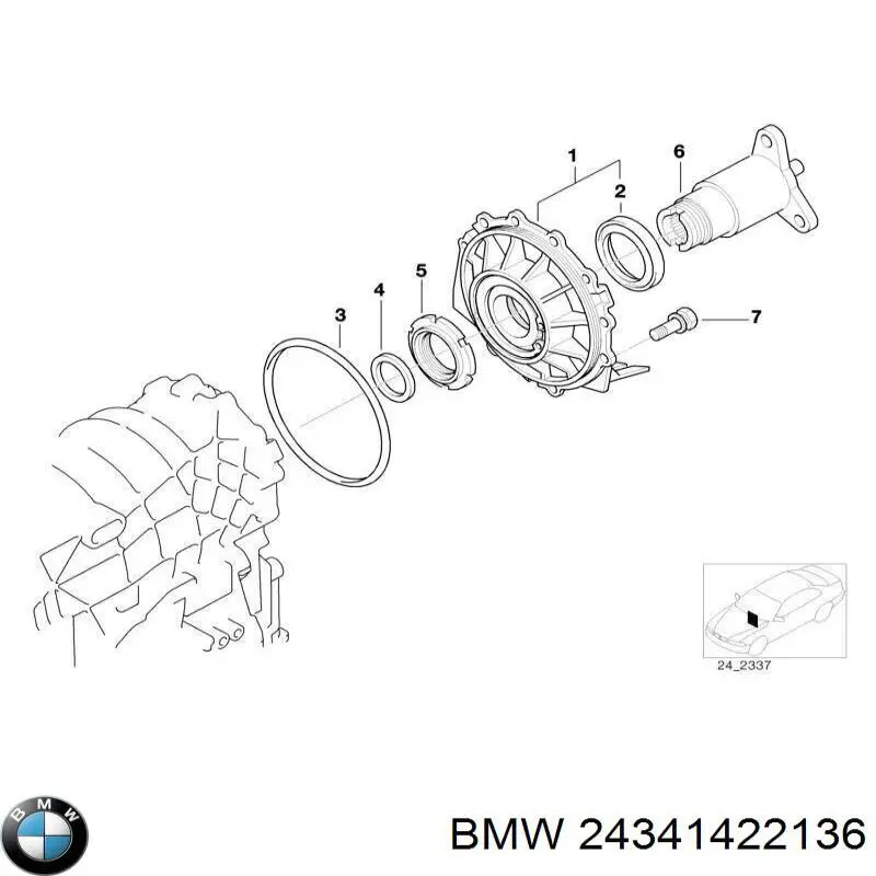 24341422136 BMW 