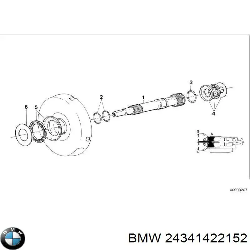  BMW 24341422152 ціна, від 3.05 USD