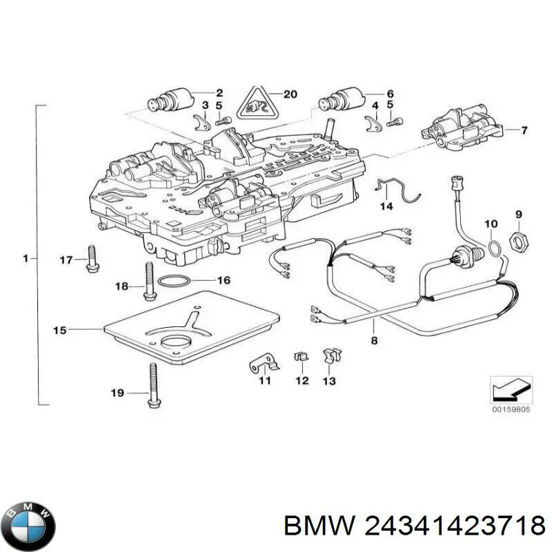 Регулятор тиску палива BMW 24341423718 ціна, від 259.37 USD
