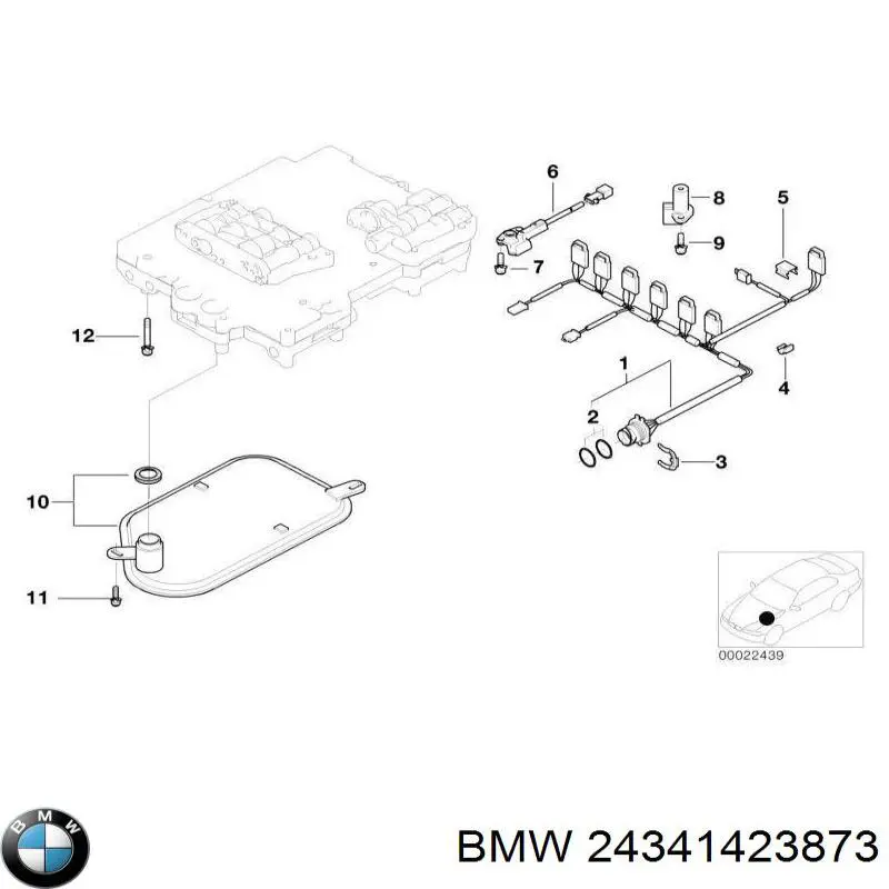  BMW 24341423873 ціна, від 232.70 USD