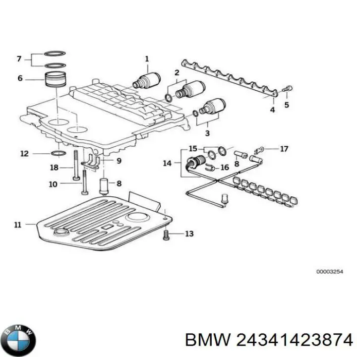 Купити 24341423874 BMW 