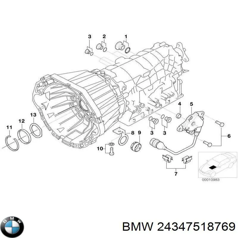  BMW 24347518769 ціна, від 50.00 USD