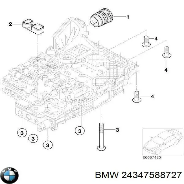 Купити 24347588727 BMW Прокладка піддону АКПП
