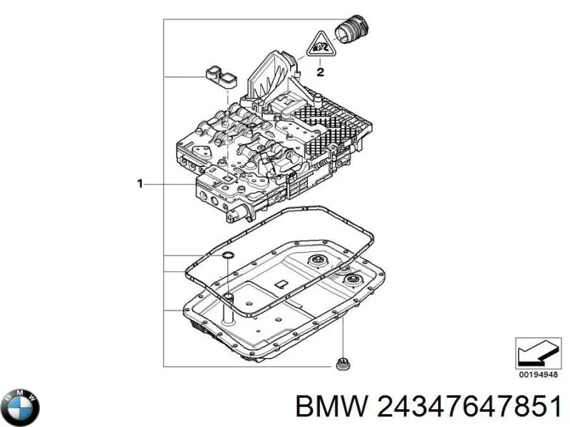  BMW 24347647851 ціна, від 3516.08 USD