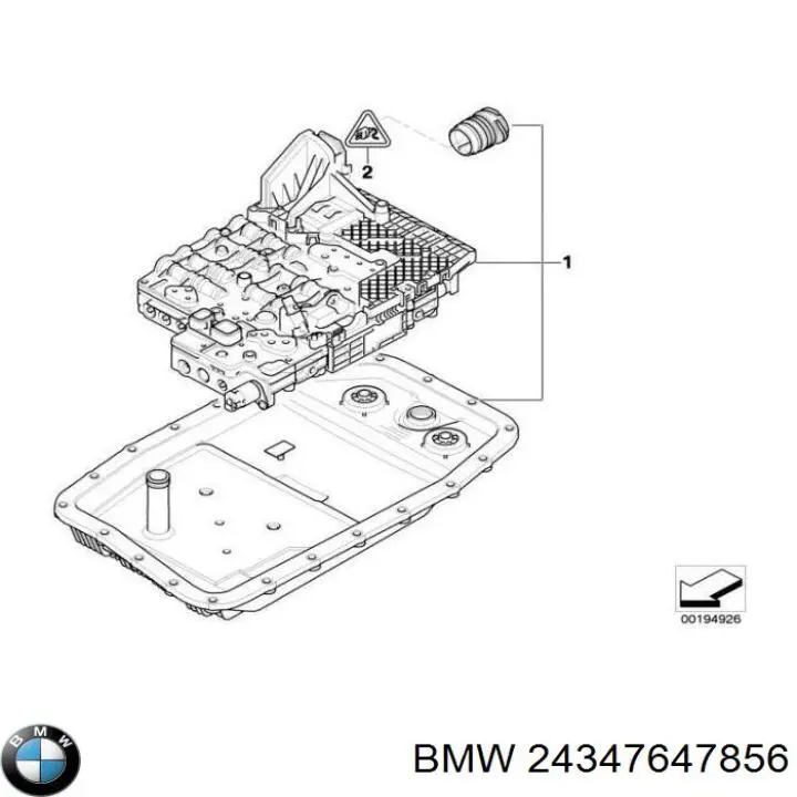 Купити 24347647856 BMW 