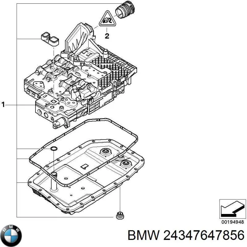  BMW 24347647856 ціна, від 1140.00 USD