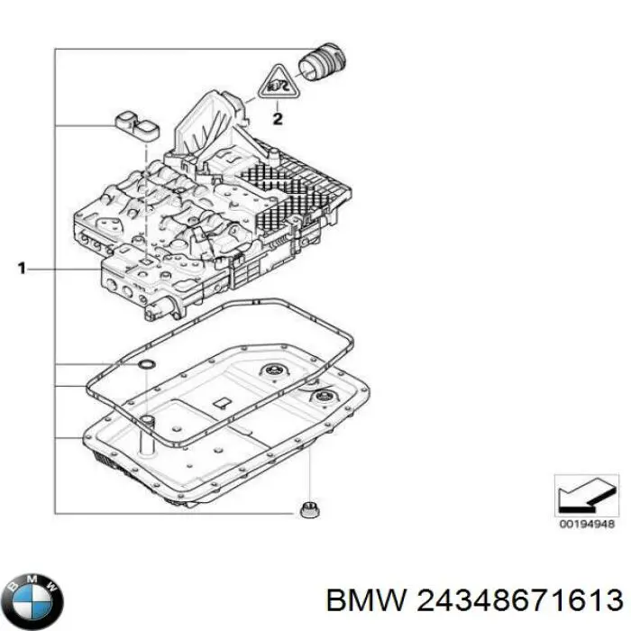  BMW 24348671613 ціна, від 4378.79 USD