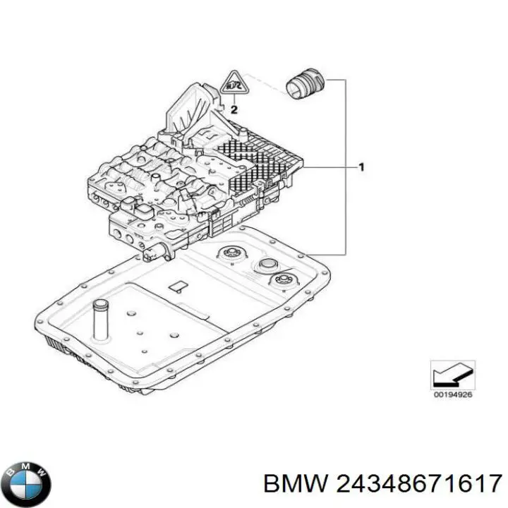  BMW 24348671617 ціна, від 3581.97 USD