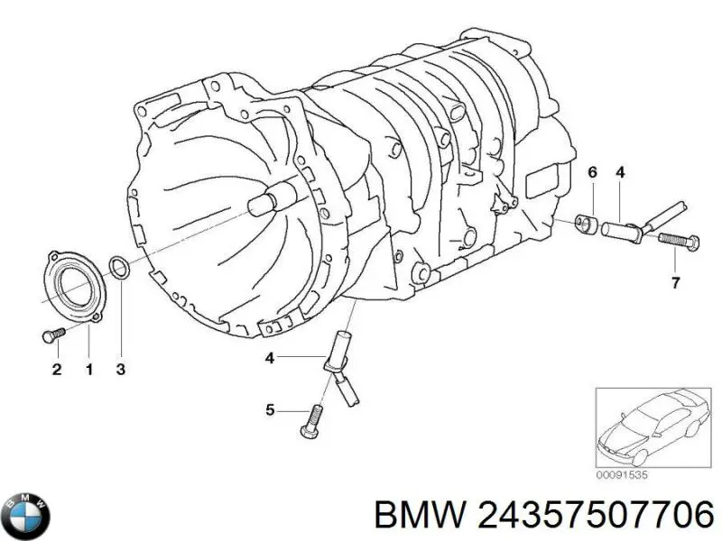 Датчик швидкості 24357507706 BMW