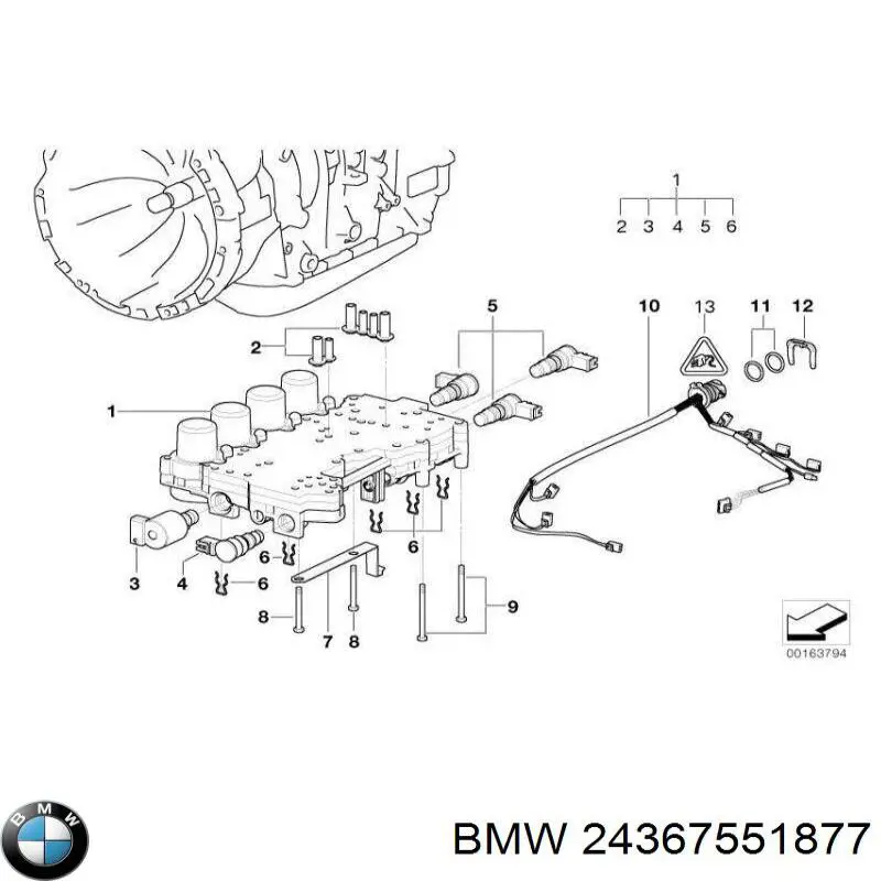  BMW 24367551877 ціна, від 267.18 USD