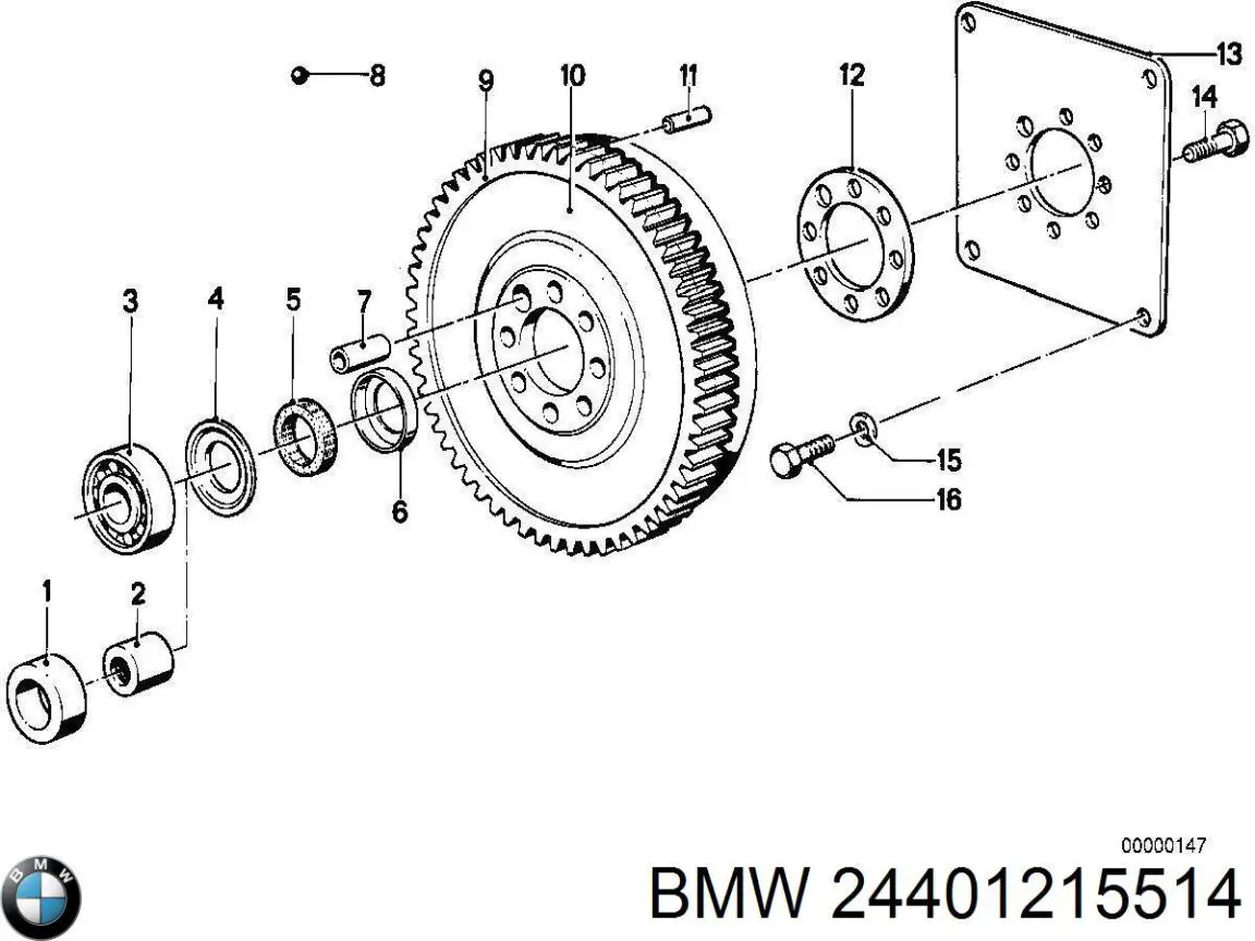  BMW 24401215514 ціна, від 91.26 USD
