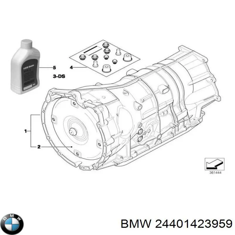 Гідротрансформатор ГМП BMW 24401423959 ціна, від 2297.29 USD