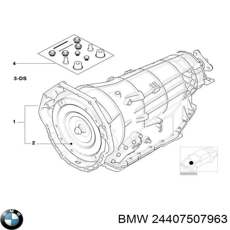24407507963 BMW Передача гідромеханічна (ГМП)