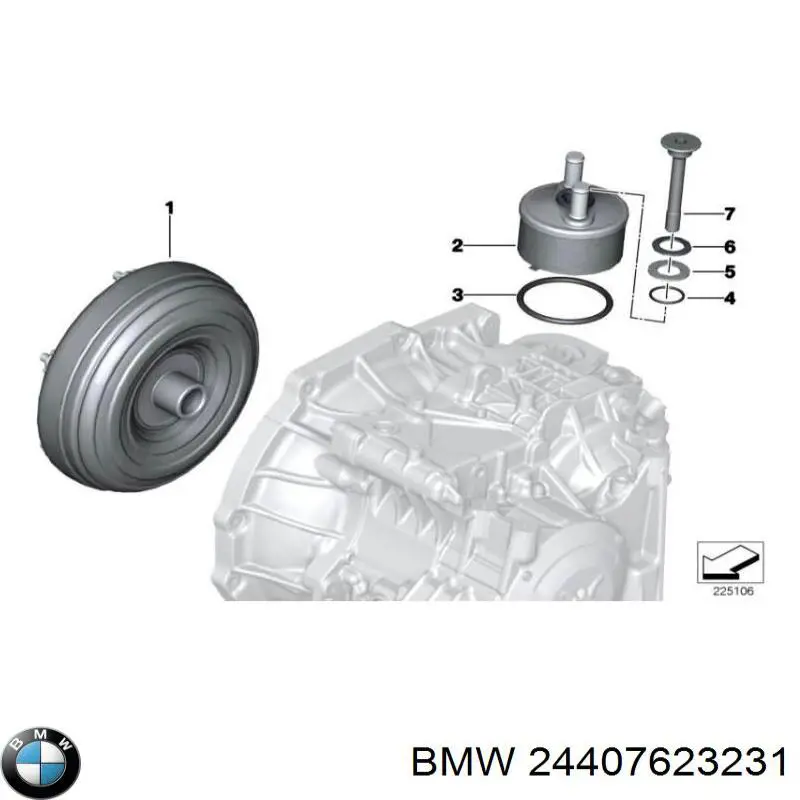 24407623231 BMW 