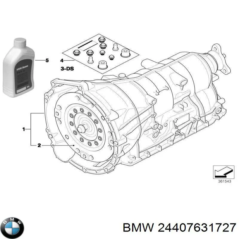  Гідротрансформатор АКПП BMW 5 