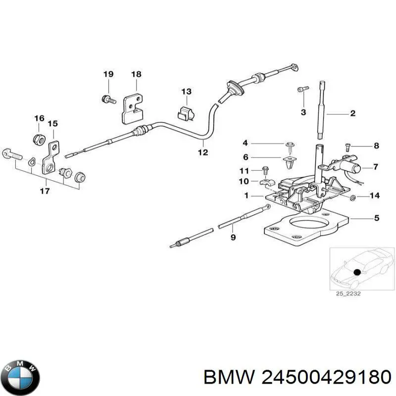  24500429180 BMW