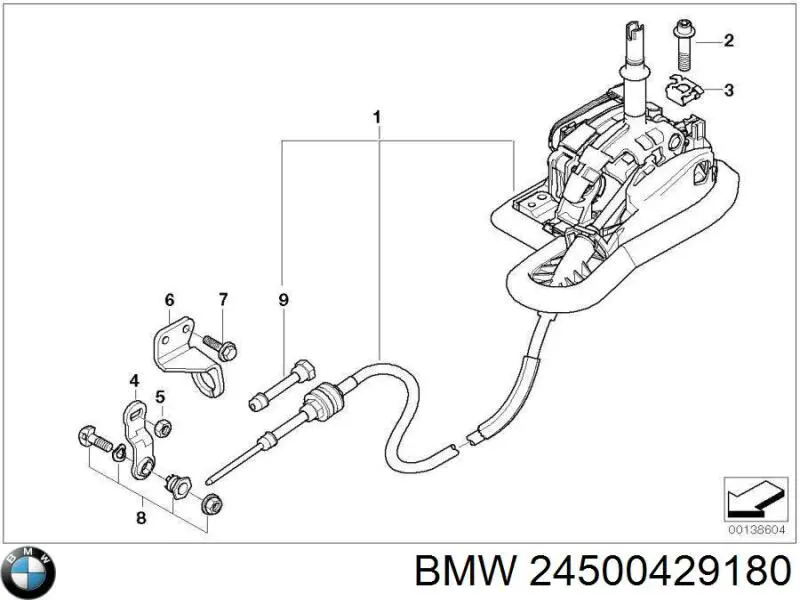  24500429180 BMW