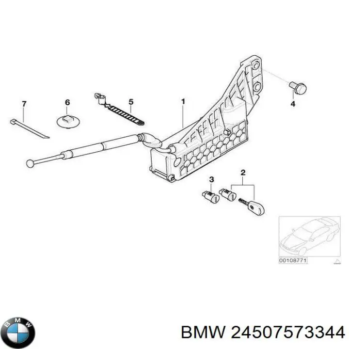 24507573344 BMW 