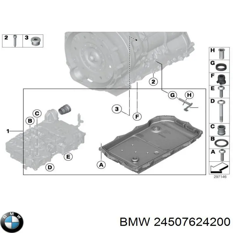 Купити 24345A13155 BMW 